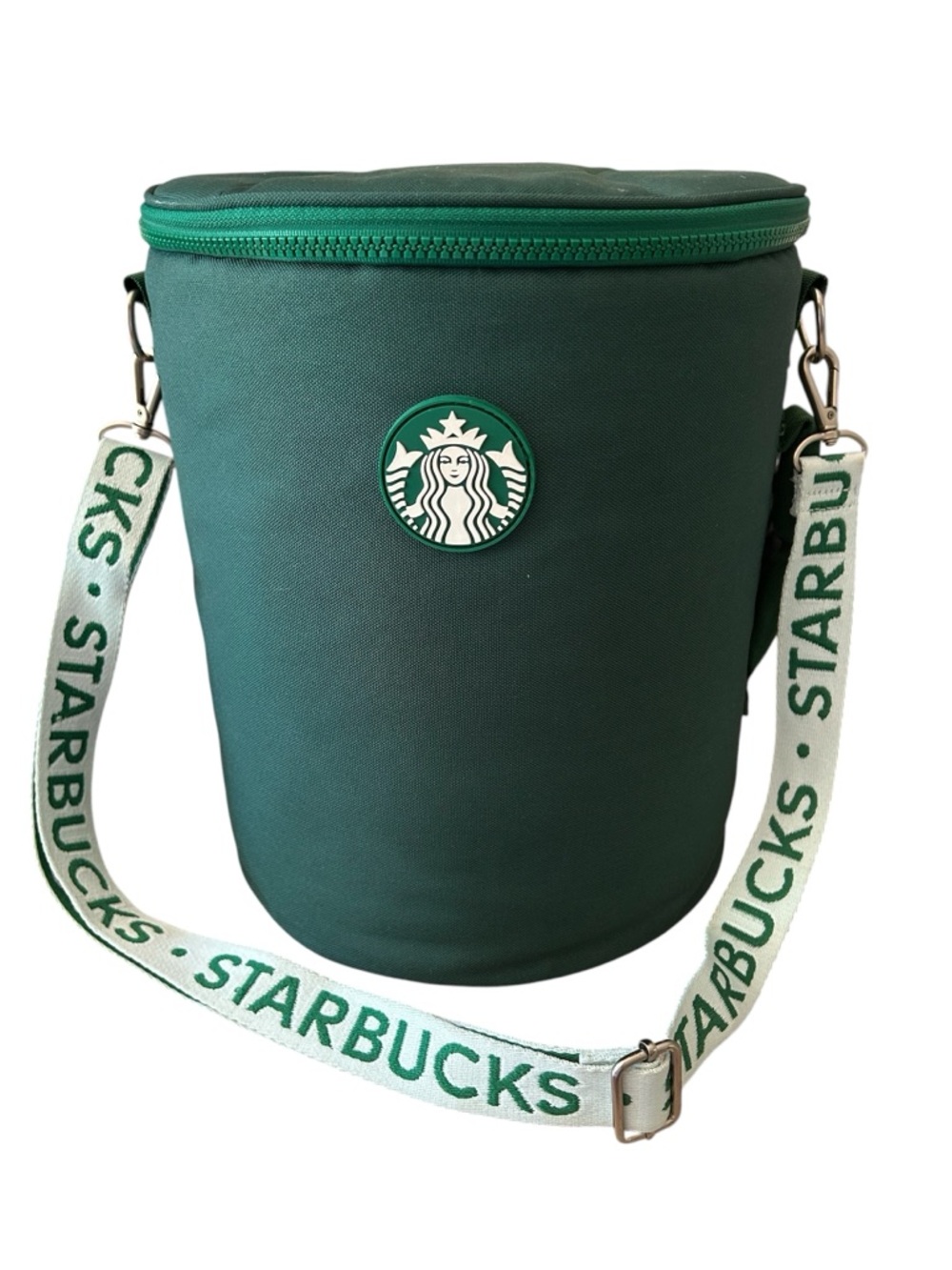 Starbucks Korea Lucky Bag Set — Cylinder Cooler Bag & Packing Cube Pouch Set